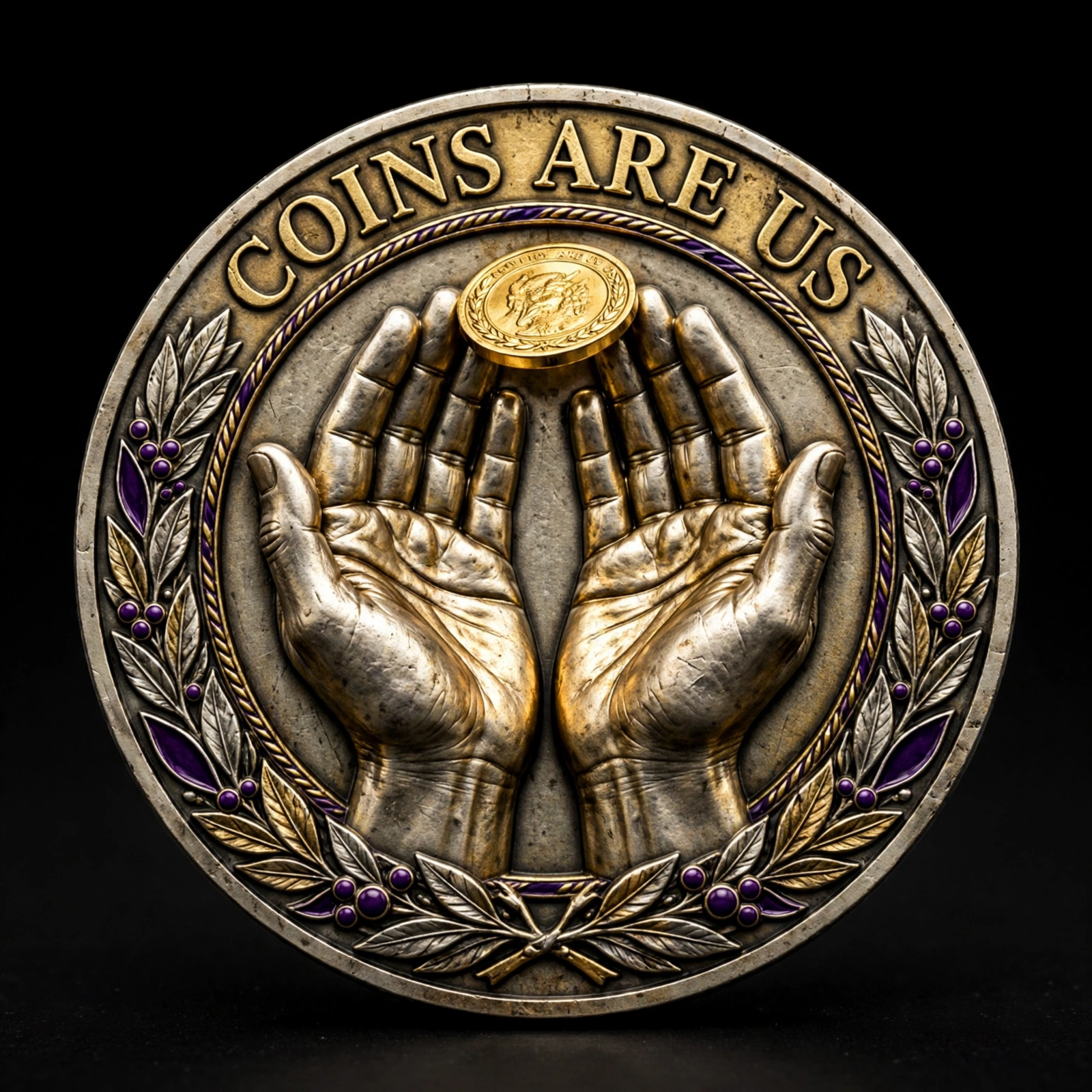 Coins Are Us Coin Club coin, front